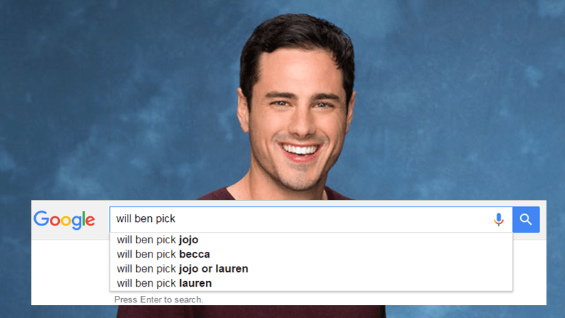 The Top Questions People Had about The Bachelor 2016 According to Google